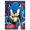 Sonic the Hedgehog Sonic Prime - Coperta plaid in pile 100x140cm
