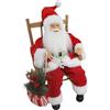 Babbo Natale 28cm su sedia