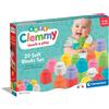Clementoni Soft Clemmy - Set 20 mattoncini morbidi