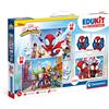 Spiderman Clementoni Marvel Spidey e i suoi fantastici amici - Edukit 4in1