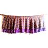 Vintage Mini gonne 21" lunghe vintage Sari Magic Wrap gonne multicolore bohemien hippie