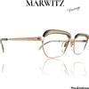 MARWITZ occhiali OPTIMA"ULTRA RARE VINTAGE 60s" Placato Oro12kt Media GERMANY