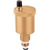 Caleffi Confezione economica (2 pezzi) depuratore automatico da 3/8 con valvola di intercettazione automatica.