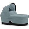 CYBEX Navicella Gold COT S, dalla nascita a circa 6 mesi (max. 9 kg), per CYBEX AVI Spin e Eezy S Twist +2, blu tempestoso