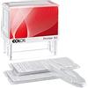 COLOP Printer 50/2 Set 8 righe da inserire autonomamente, con 2 set di tipologie e pinzette