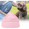 Yosoo Health Gear Berretto da Baseball Regolabile per Cani con Fori per le Orecchie, Cappello da Sole Estivo Traspirante per Animali Domestici, Visiera Sportiva per Piccola e Media Taglia (Rosa, S)
