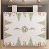 PETTI Artigiani Italiani - Copriforno Natalizio per Cucina, Copri Forno 40x50 cm, Copriforno Xmas Bears, 100% Made in Itay