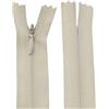 Aerzetix - C60965 - Set di 20 Cerniere Invisibili 20cm - Colore: Beige - Non separabili con tiretto Palla da Rugby Materia inestensibile - Cerniera Lampo