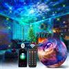 One Fire OneFire Proiettore cielo stellato 15 colori 15 musica addormentata Galaxy Proiettore Comodino Bluetooth Luce notturna con telecomando, per ragazze / donne/ragazzi regali Halloween / Natale / camera