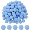 PATIKIL 0.6 Pon Pon Colorati, 500pz Mini Pompon Colorati Decorativi Pompon Piccoli Alta Elasticità Palline Colorate per Cappello Arte Natalizia Fai-Da-Te, Cielo