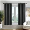 Deconovo Tende Oscuranti per Interni, 2 Pannelli, 70x120 cm, Grigio Scuro