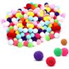 Eupneicu Pompon Colorati [1000 Pezzi], 10mm Pom Pom Colorati, Per Artigianato Fai-Da-Te E Decorazioni Artigianali [Multicolore]