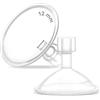 Maymom MyFit Crater Series Paracapezzoli Piccoli 12 mm a Due Pezzi, Compatibili con Parti per Tiralatte Medela, Ricambio Compatibile per Paracapezzoli Medela, Adatti a Connettore Flex, 2 Pezzi