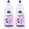 CARE + PROTECT Extra Brillantezza Universale Brillantante per Lavastoviglie, Potente sulle Macchie e Sugli Aloni, Favorisce Un'asciugatura Più Rapida, 500 ml (Confezione da 2)