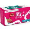 Sanavita B12 Integratore alimentare con B12, B6 e Zinco - 15 flaconcini liquidi per confezione Gusto lampone