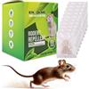 ENVOLME - Repellente per Topi Naturale - Disabituante con Olio di Menta Piperita - 10 Sacchetti Profumati Senza Veleno - Ideale per Casa, Garage e Auto (Vano Motore)