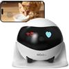 Enabot EBO Enabot - Telecamera di sorveglianza senza fili per interni, 1080P, fotocamera a cupola mobile, con audio a 2 vie, visione notturna IR, crociera automatica, accesso remoto, slot per schede SD