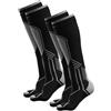 Iron-Ic - Set 2 Paia Calze Tecniche Unisex Lite Seamless Expyra Light per Sport Invernali Traspiranti e Leggere - Art. 920194_2PZ (42/44, Black/white)