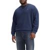 Levi's Big Original HM Crew Maglia di Tuta, Dress Blues, XXX-Large Uomo