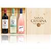 Marchesi Antinori Cassetta in legno Santa Cristina da 3 bottiglie