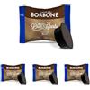 Caffè Borbone Don Carlo, Miscela Blu - 100 Capsule - Compatibili con le Macchine ad uso domestico Lavazza* A Modo Mio* (Confezione da 4)