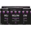 Pellini Vellutato, 250 Capsule in Alluminio Miscela di Caffè Arabica e Robusta dal Gusto equilibrato e rotondo con note di frutta secca e liquirizia, 5 Confezioni da 50 Capsule
