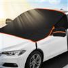 D-Lumina Copertura per Parabrezza Auto,Copri Parasole Auto,Parasole per Parabrezza,Blocca i Raggi UV in Estate,rotezione da Neve e Gelo,Resistente Ispessita Protettiva,180x120cm