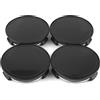 Rhinotuning 4x72mm 69mm coprimozzo NUOVO nero copertura per S300 S350 S600 ML350 C200