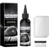 Rakiuty Kit Ripara Parabrezza,Glass Repair Liquido,Windshield Crack Repair Kit,Parabrezza Auto,Glass Repair Liquido Kit,Auto Finestra Bicchiere Crepa Fritta Parabrezza Riparazione