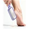 BEZOX Lima per piedi per pedicure, per rimuovere calli e pelle dura, con cattura pelle morta, per pedicure senza disordine, raschietto per talloni screpolati (viola)