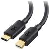 Cable Matters [Solo video]Cavo unidirezionale da Mini DisplayPort USB C da 1,8 m (cavo da USB C a Mini DisplayPort) con supporto 4K 60Hz - Non compatibile con USB C o Thunderbolt Storage, disco rigido