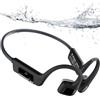 MONODEAL Cuffie Conduzione Ossea Bluetooth 5.4 Subacquee per Piscina IP68 Impermeabile Auricolari MP3 Subacqueo 8G Auricolari Sport per Nuoto, Corsa