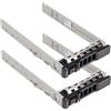 Heretom 2 pezzi 2,5 Pollici SAS SATA Disco Rigido Tray Caddy Vassoio Per Dell PowerEdge R320 R330 R430 R530 R630 R720 R730 R730xd T430 T630 T730 Powervault MD1420 MD3420