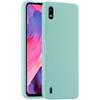 HULLIN Custodia per Telefono in Silicone Colorato, Adatta per Samsung Galaxy A10 (6.2) - Ciano chiaro