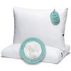 Casper Sleep Essential - Cuscino per dormire, standard, confezione da 2, colore: bianco