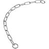 Nobby, Catene cromate, 75 cm/4,0 mm