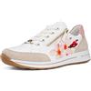 ARA Osaka, Scarpe da Ginnastica Donna, Shell Bianco Tropicana Rose Piggy, 42 EU Larga