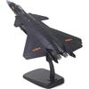 Fuwraixis 1/72 CINA J-20 modello di bombardiere in metallo pressofuso, modello di simulazione di aereo in lega, può essere utilizzato per la raccolta o regali