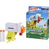 Nerf ナーフ マイクロショット マインクラフト CHICKEN ブラスター、エリートダーツ2本付き、マインクラフトに登場するキャラクターをモチーフにしたデザイン、対象年齢8才以上 F7968 正規品