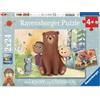 Ravensburger Puzzle per bambini Ravensburger, 12004324 My button, a universe, 2 x 24 pezzi, puzzle per bambini dai 4 anni in su, tratto dal popolare libro per bambini di Carmushka