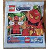 Blue Ocean LEGO Marvel Super Heroes Iron Spider Minifigure Foil Pack Set 242108 (insaccato)