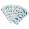 Pandiui23 620 cartoni Bingo fustellati per bingo tradizionale 90 palline (blu)