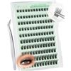Obeyalash Ciglissime Press E Go Autoadesive 130pcs Cluster Lashes Ciglia Press and Go Ciglissima Wispy C Curl 8-14mix No Glue Eyelashes Self Adhesive Eyelash Natural Stick On Lash Resuable (YLB09)