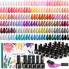 Phoenixy Kit Semipermanente Unghie, 60PCS Smalti Semipermanenti per Unghie