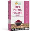 Herbs Botanica Polvere di petali di rosa biologica per maschere facciali fai da te, cura della pelle, aromaterapia, naturale e chimica, senza conservanti o colori aggiunti, 100 g