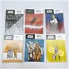 Disney Star Wars x Iyemon Collaboration Sticker Japan Limited Rare Set of 6 Japanese
