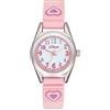 s.Oliver Orologio da polso Ragazze Bambini Orologio al quarzo Analogico, con Cinturino in nylon, Argento, 3 bar impermeabile, viene fornito in scatola regalo orologio, 2036765