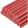 QUARKZMAN 30Pz Stick Colla a Caldo Dimensioni Standard per Pistola 11mm x 200mm Colla a Caldo Bastoncini Ricariche Grandi e Molto Adesivi, Rosso