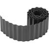 Meister 9957120 - Bordo Flessibile per aiuole e aiuole, 9 m di Lunghezza e 10 cm di Altezza, in plastica Resistente agli Urti, Facile da Montare, affidabile barriera per Radici, aiuole