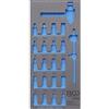BGS 4094-1 | Modulo per carrelli portautensili 1/3 | vuoto | per BGS 4094